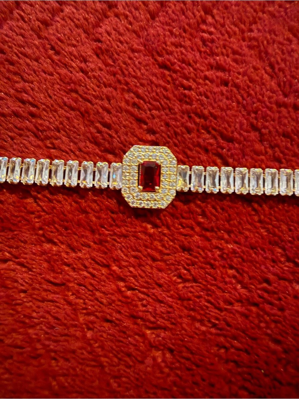 Gold Filled NEW Tennis Bracelet with Box